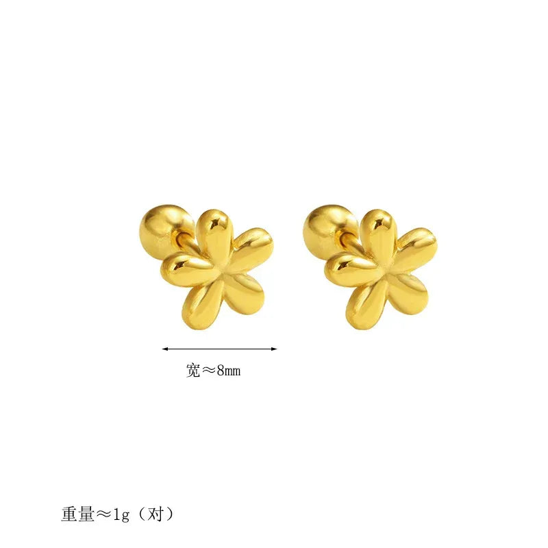 Mini Flowers Ear Studs - Viexta