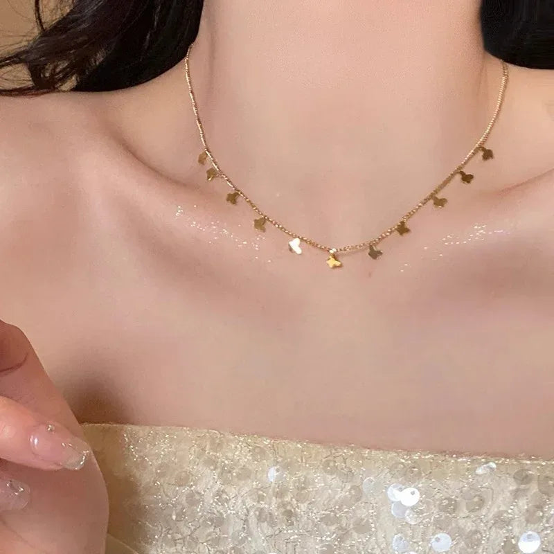 Small Butterfly Necklaces For Women - Viexta