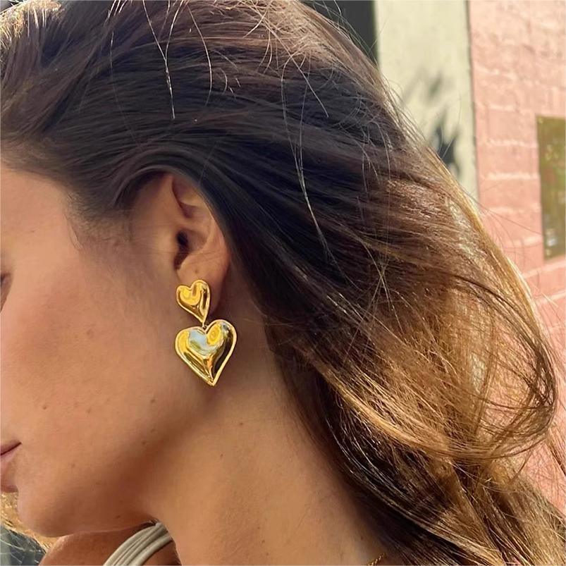 Dual Heart Earrings - Viexta