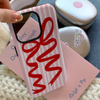 Large Hole Frosted Bow Feilin iPhone case - Viexta