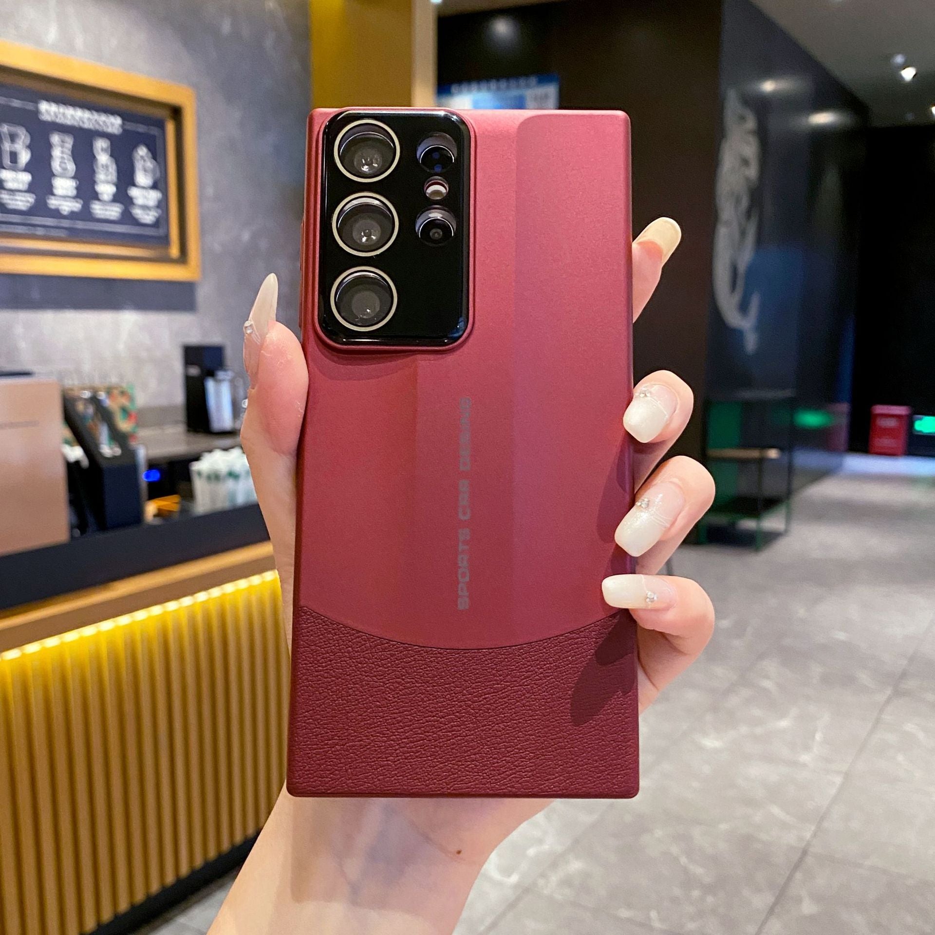 Color Block Matte SAMSUNG Phone Case