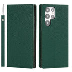 Litchi Leather Samsung Phone Case - Viexta