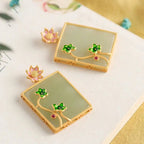 Hotian Jade Pendant Sterling Silver Classical Necklace