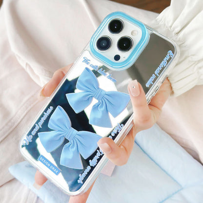 Three-in-one Mirror Transparent iPhone Case