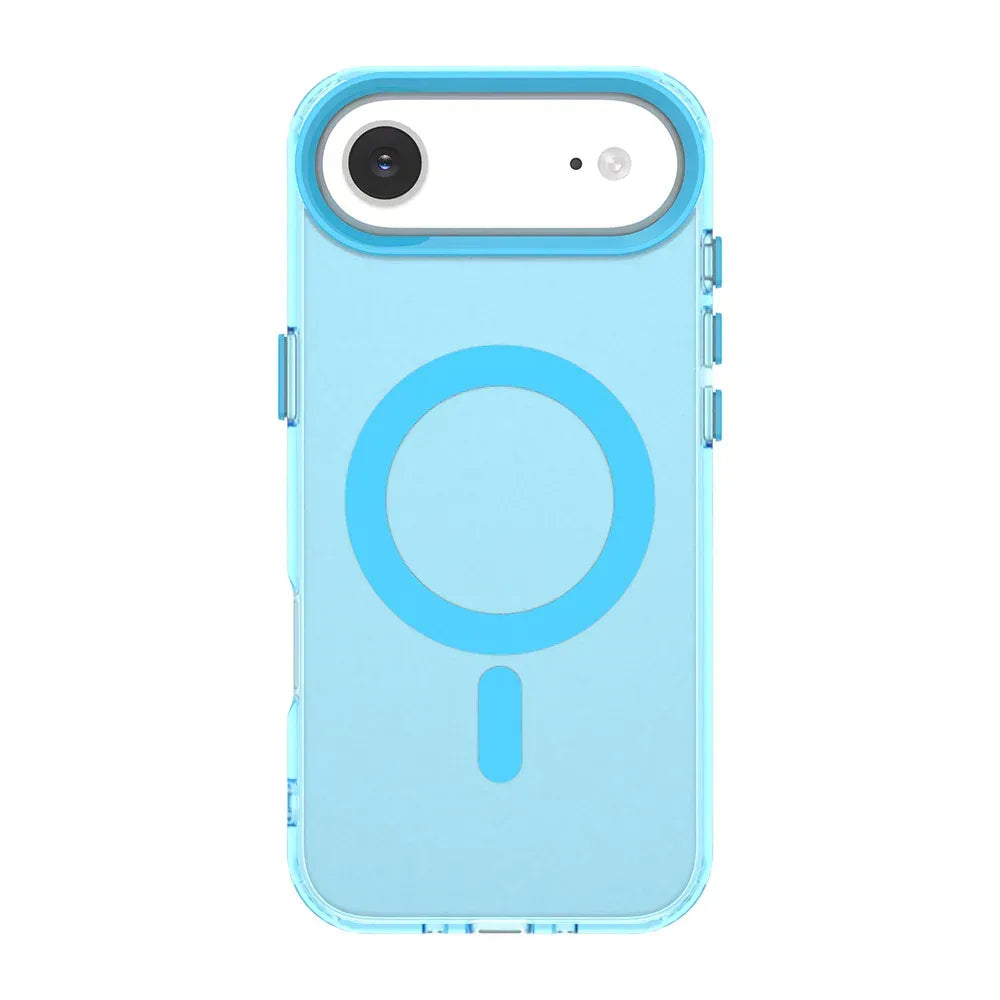 Magnetic Frosted Airbag Drop-resistant iPhone Case - Viexta