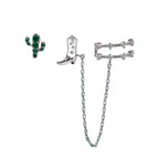 Oil Dripping Tassel Ear Clip - Viexta