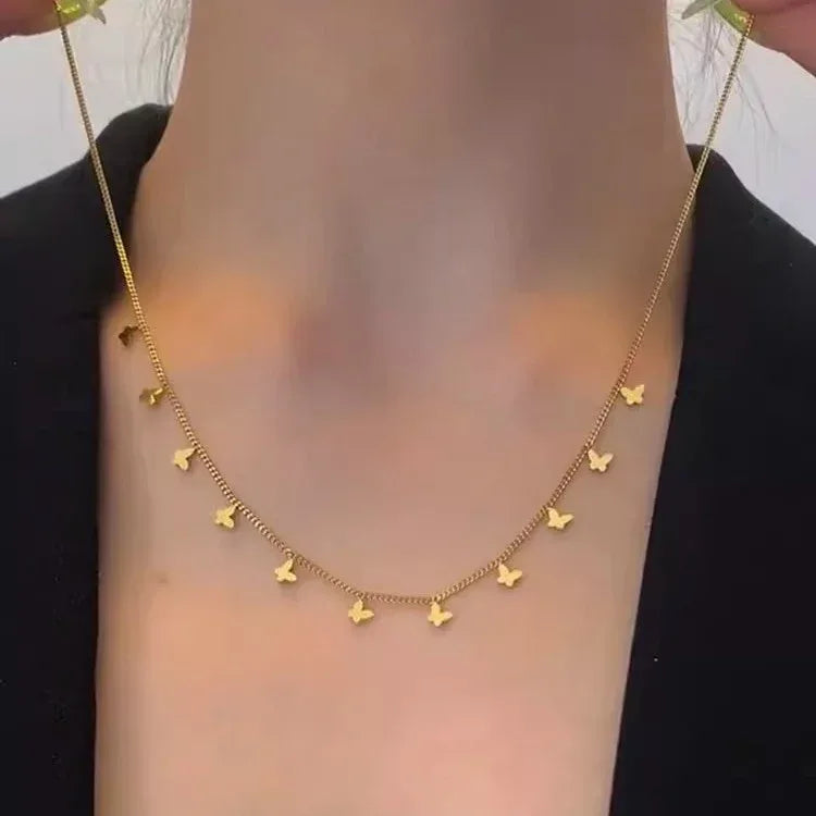 Small Butterfly Necklaces For Women - Viexta