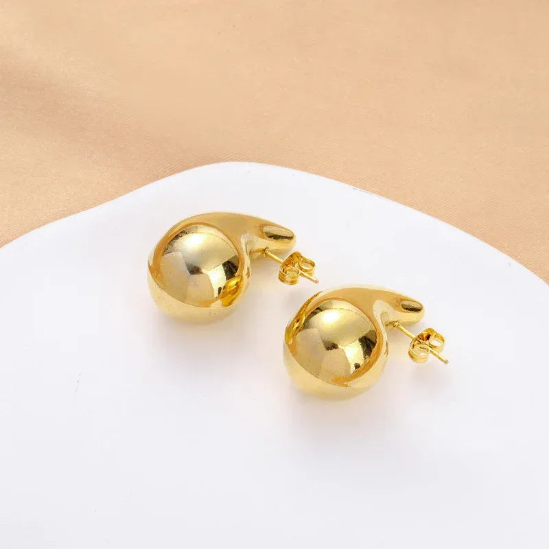 18k Trendy Hoops - Viexta