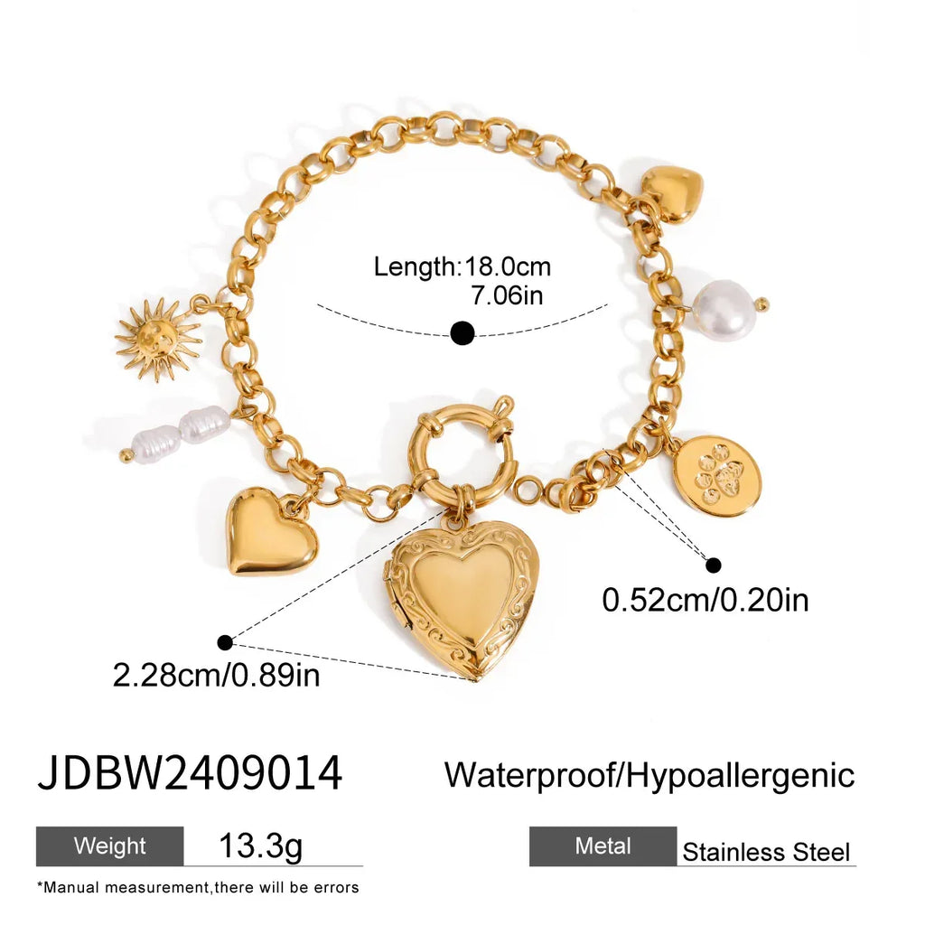 Love Titanium Steel Bracelet - Viexta