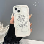 Rose Transparent iPhone Case - Viexta