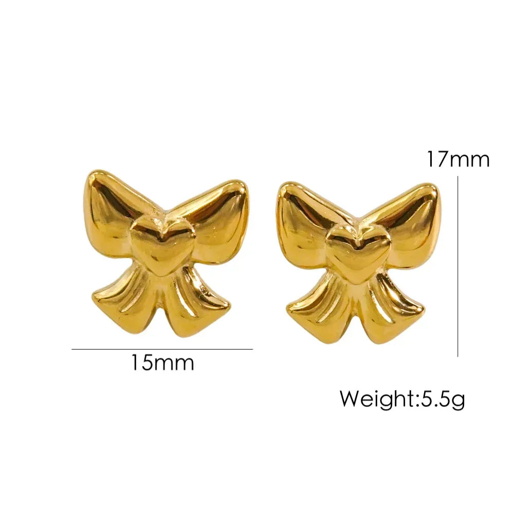 Bow Stainless Steel Necklace - Viexta