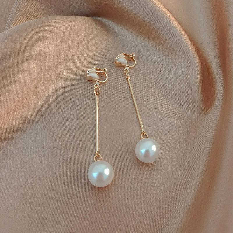 High-grade Pearl Ear Clip Without Pierced Ears - Viexta