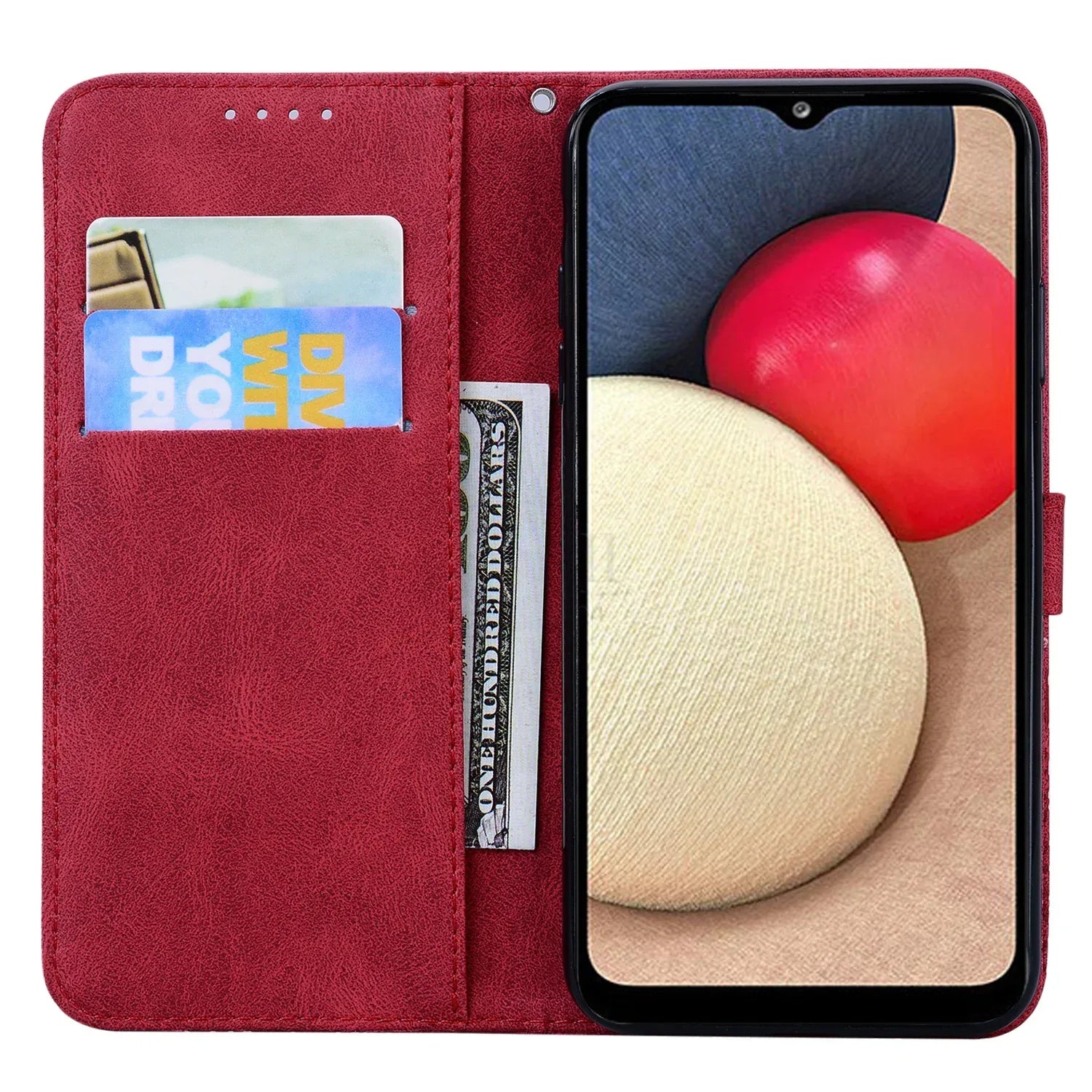 Embossed Butterfly Samsung S20 Series Leather Phone Case - Viexta