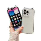 Transparent Cat Ears High iPhone Case - Viexta