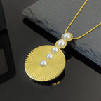 Eight Awn Star Titanium Steel Necklace - Viexta
