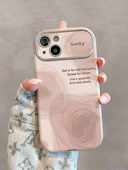 Large Window Veneer Silicone Case for IPhone