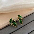 Leaf-shaped Earring
