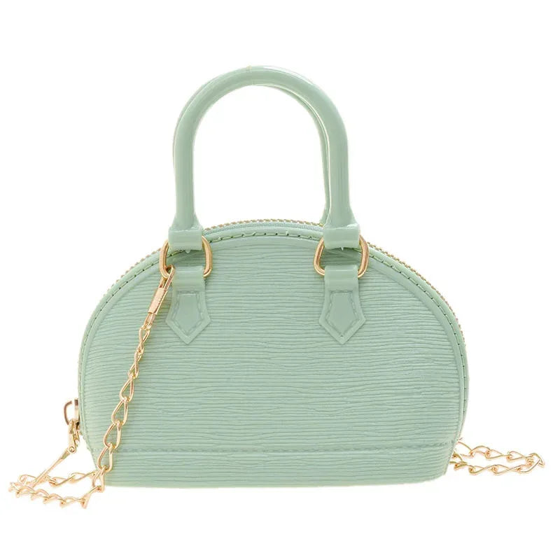 Shell Crossbody Chain Handbag - Viexta