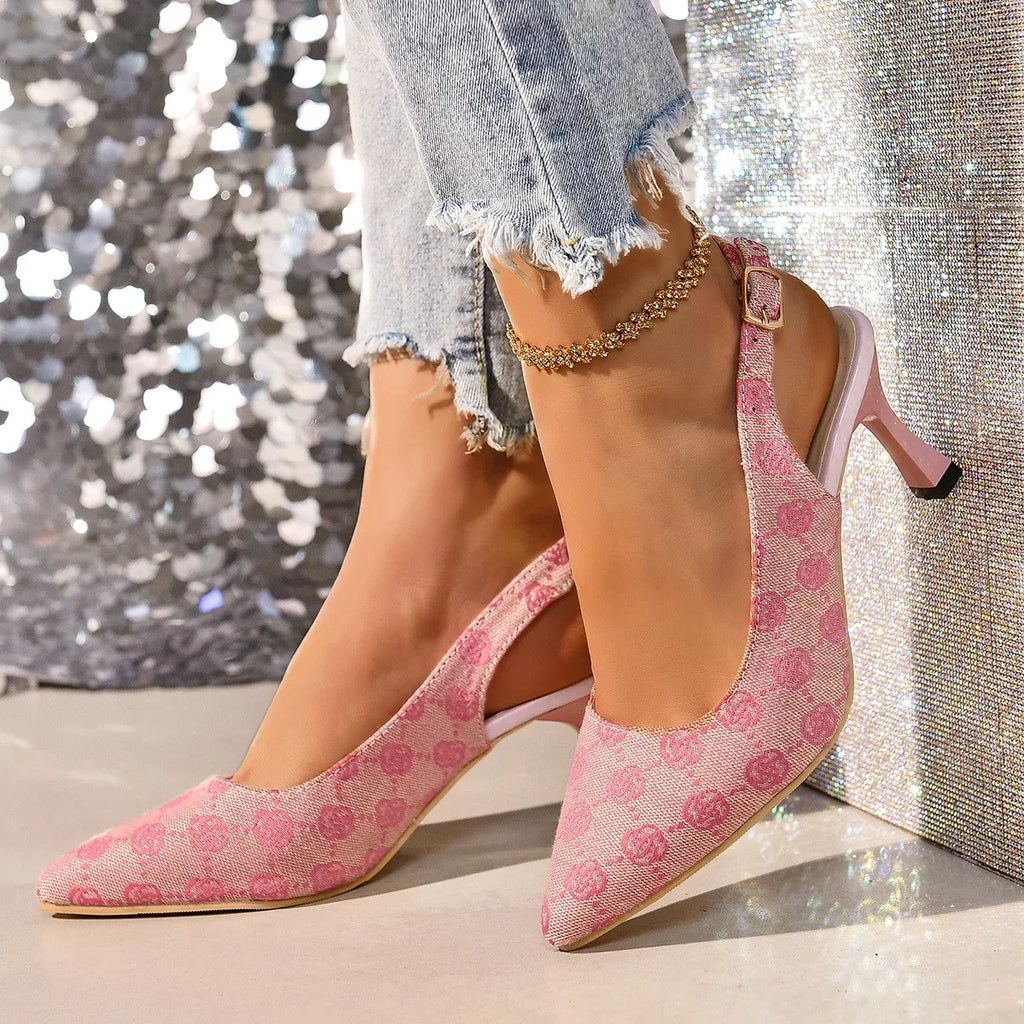 French Closed Toe High Heels - Viexta