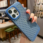 Mesh Breathable Heat Dissipation Metal Frame IPhone Case - Viexta