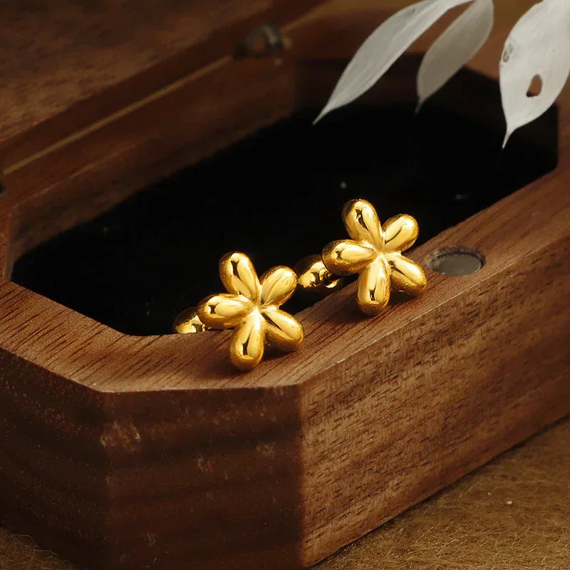 Mini Flowers Ear Studs - Viexta