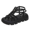 Casual Mid Heel Platform Sandals - Viexta