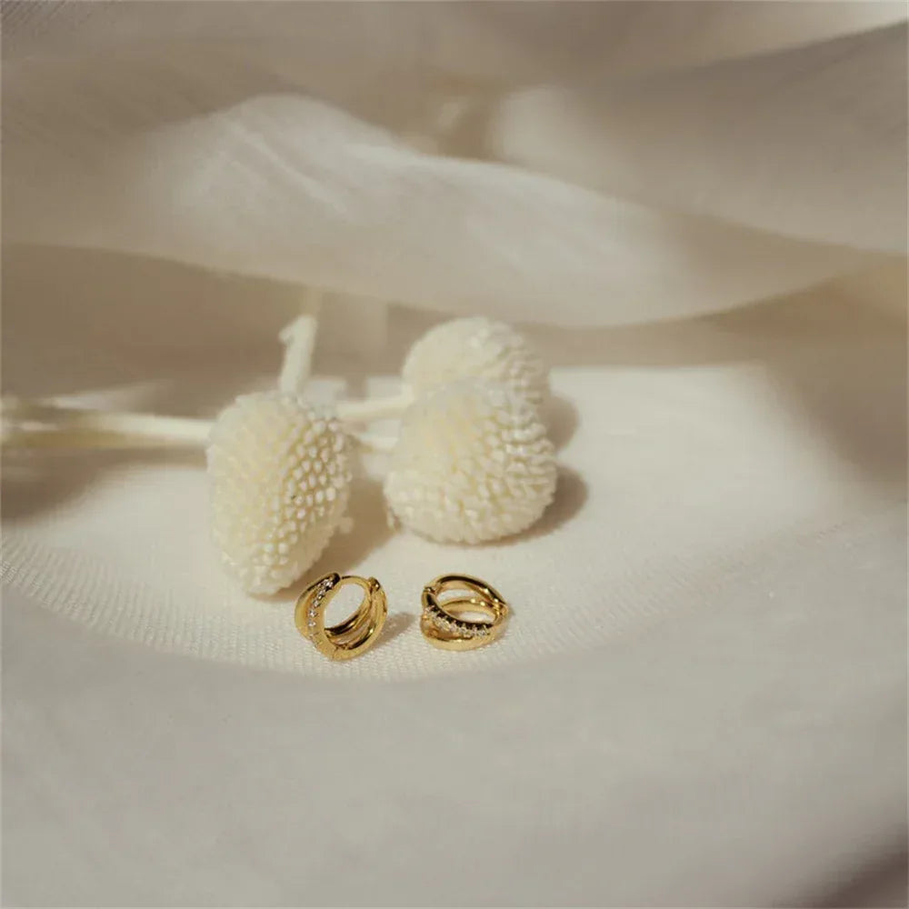 Stainless Steel Court Queens Earrings - Viexta