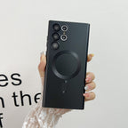 Advanced Metal Paint Magnetic Samsung Cover