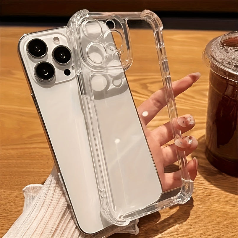 Transparent iPhone Four-corner Drop-resistant case