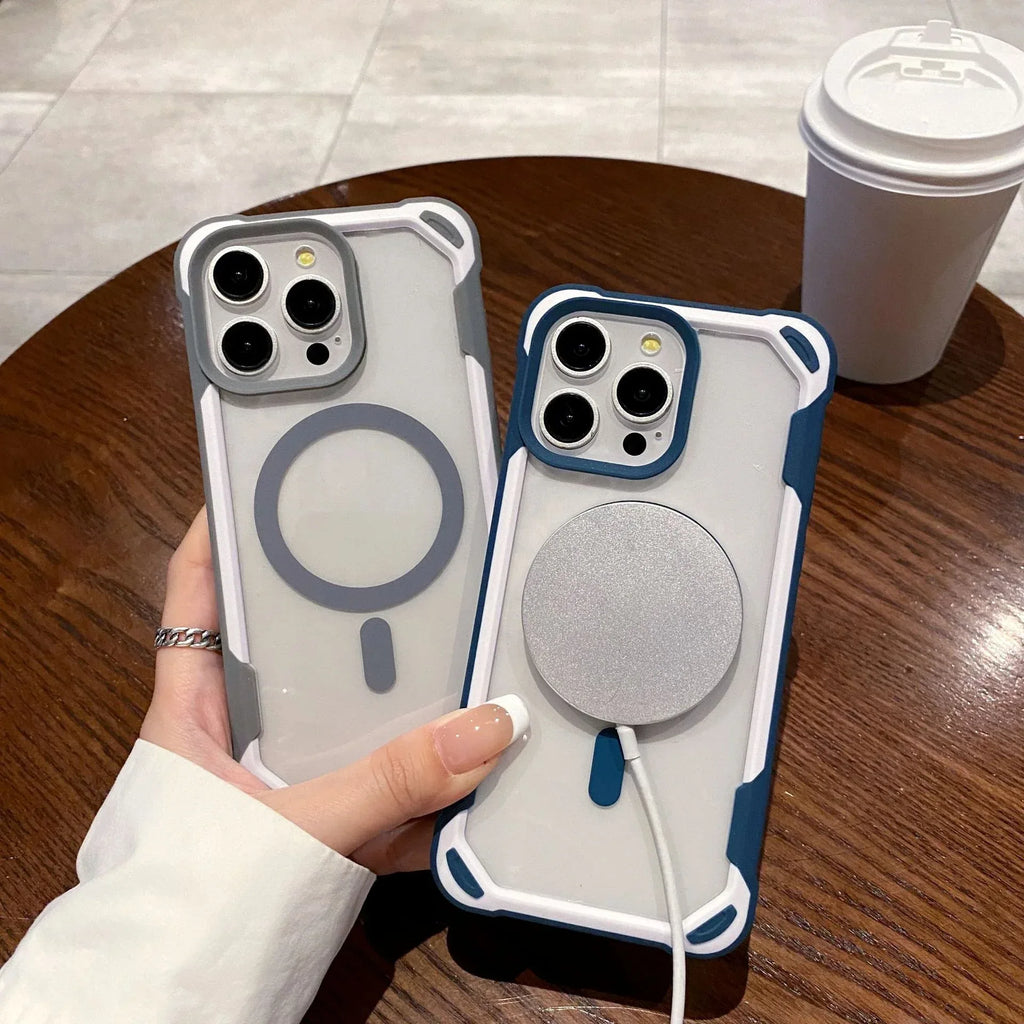 Two-color Universal Magnetic iPhone Case - Viexta