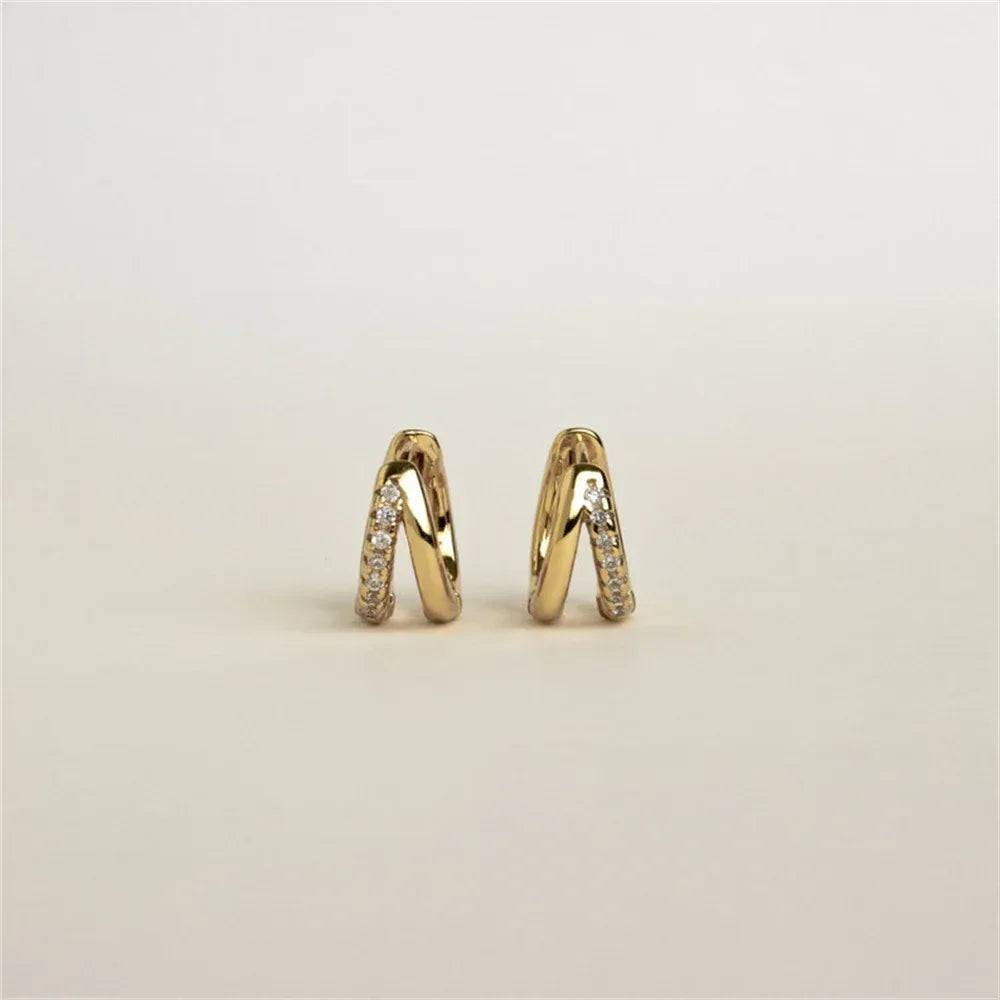 Stainless Steel Court Queens Earrings - Viexta