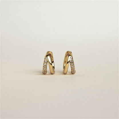 Stainless Steel Court Queens Earrings