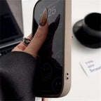 Stereo Coffee Doll Bear Soft Shell iPhone Case