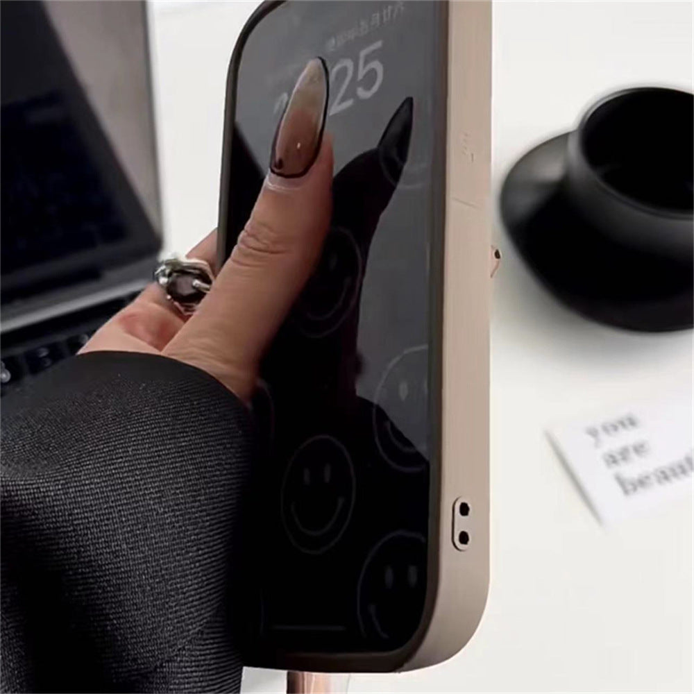 Stereo Coffee Doll Bear Soft Shell iPhone Case