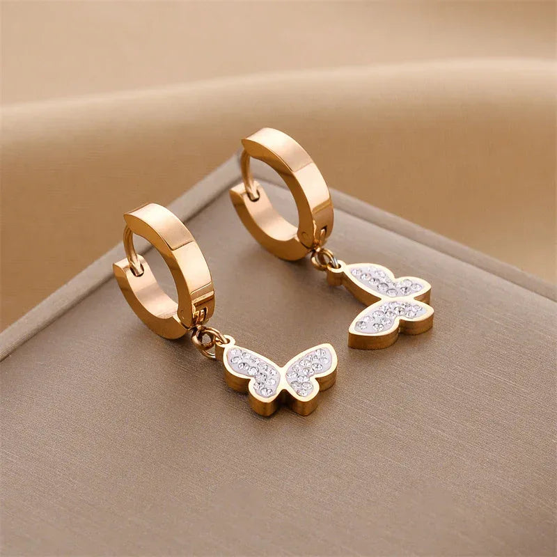 18k Trendy Hoops - Viexta
