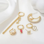 Pentagram Tassel Earrings - Viexta