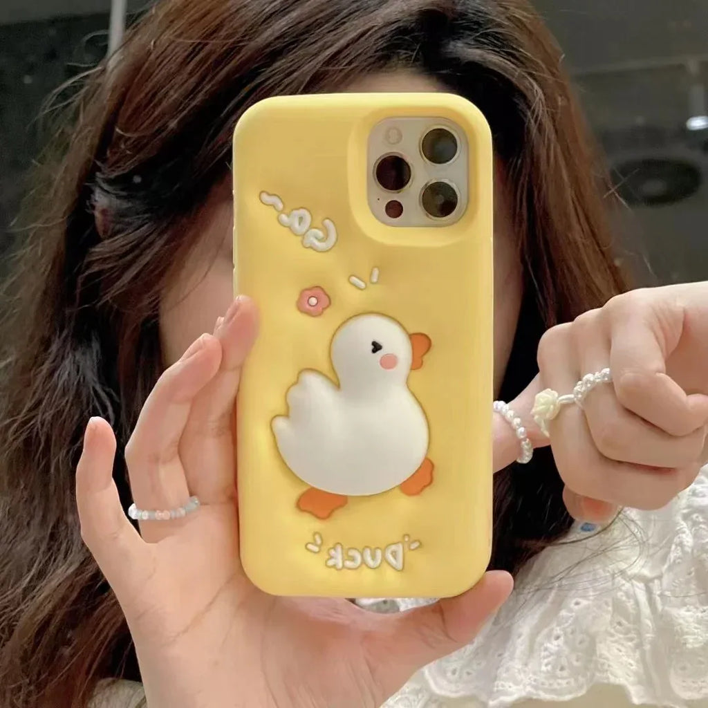 Decompression Duck iPhone Case - Viexta