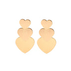 Exaggerated Leaves Layered Earrings