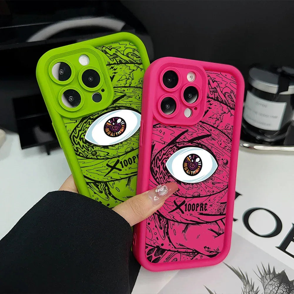 Eye Of God Silicone Soft Shell iPhone Case - Viexta