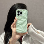 Three-dimensional Pleated Macaron iPhone Case