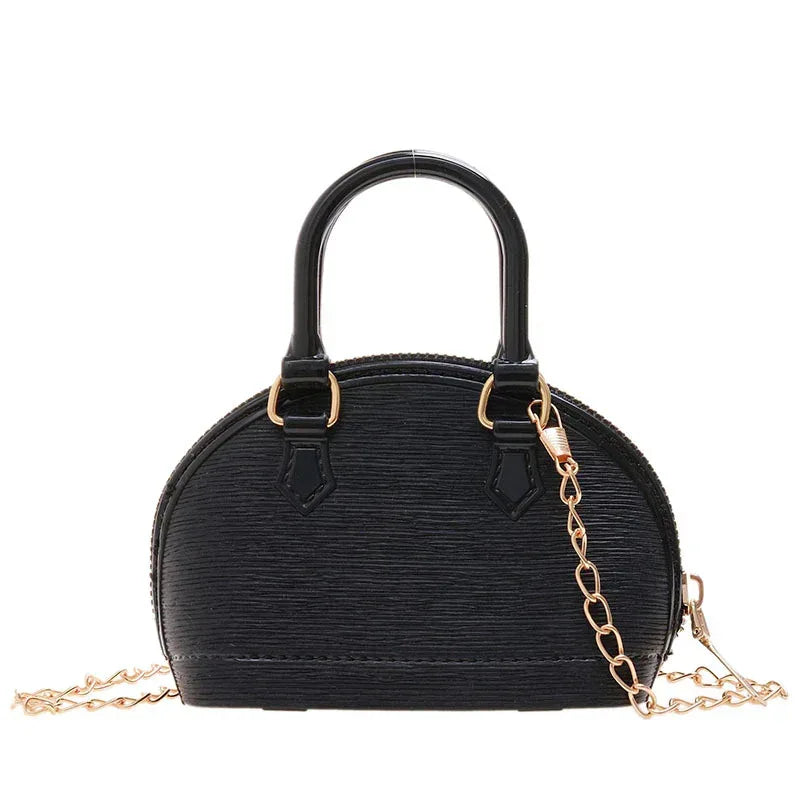 Shell Crossbody Chain Handbag - Viexta