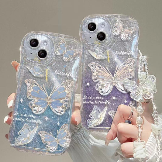 Wave Fairy Butterfly iPhone Case