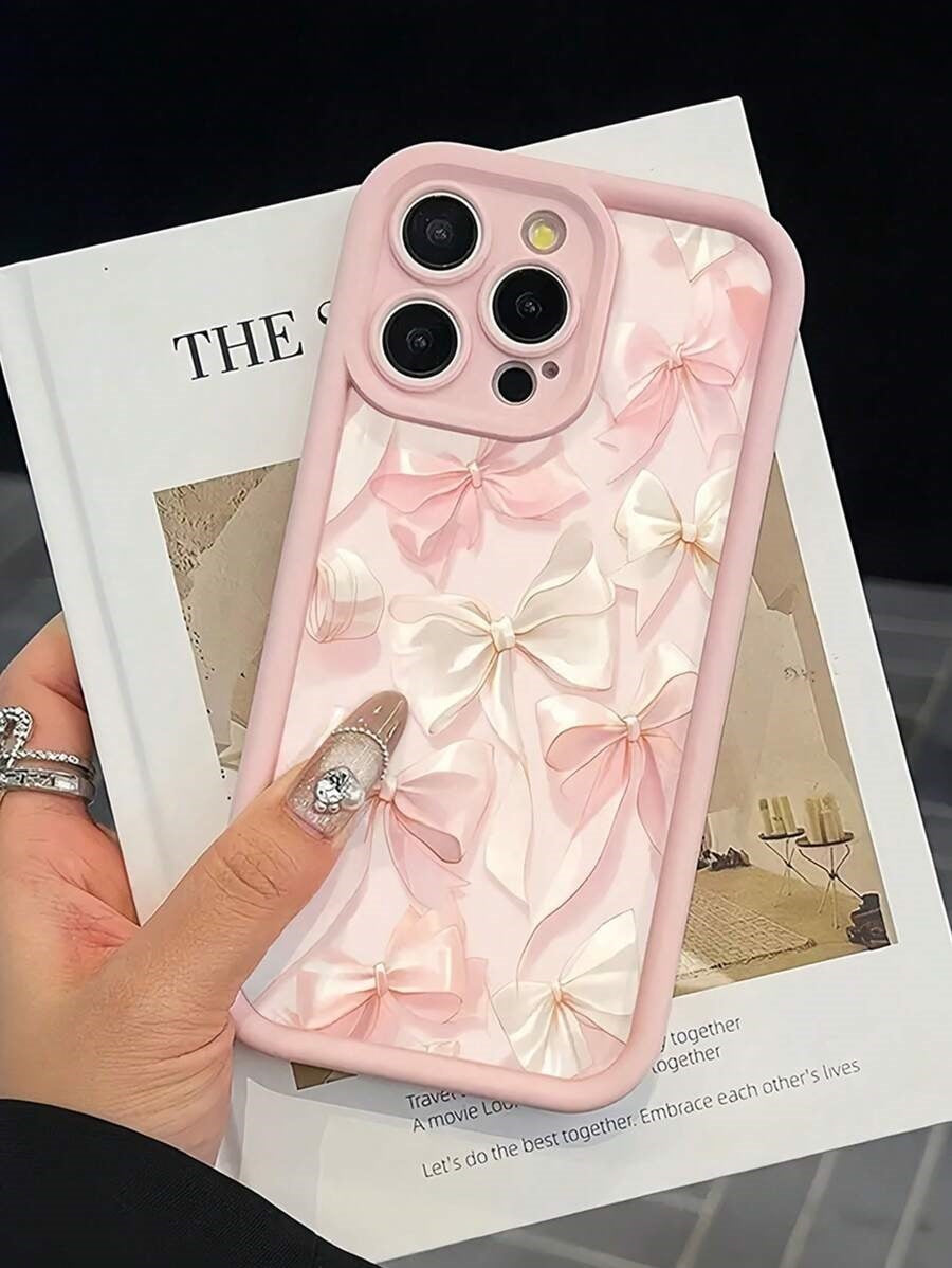 All-inclusive Silk Bow iPhone Case Ladder