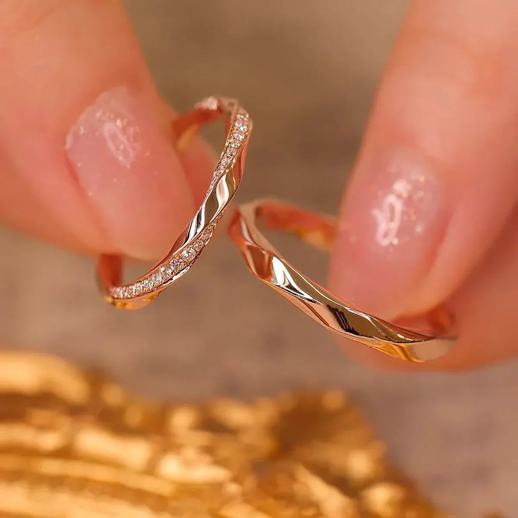 Mobius S925 Sterling Silver Couple Ring - Viexta
