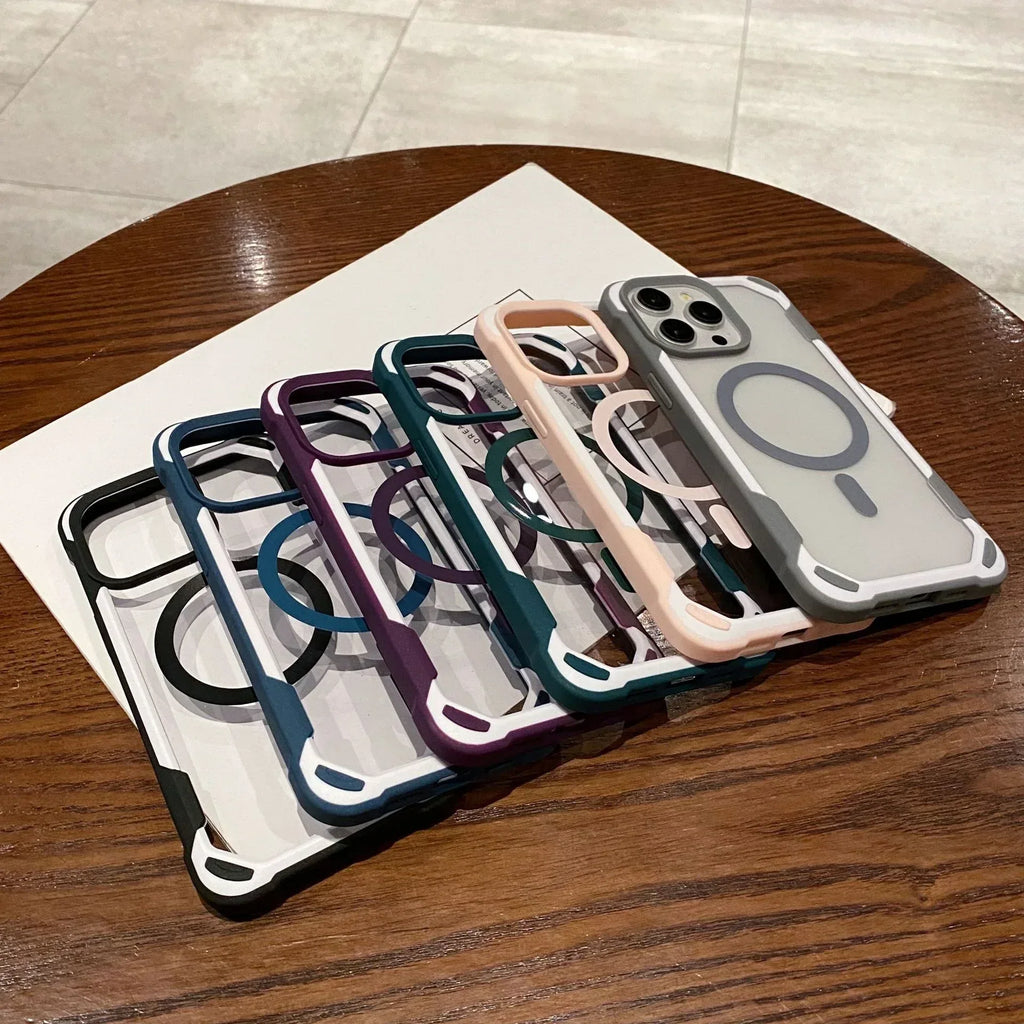 Two-color Universal Magnetic iPhone Case - Viexta