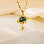 Fantasy Saturn Necklace For Women - Viexta