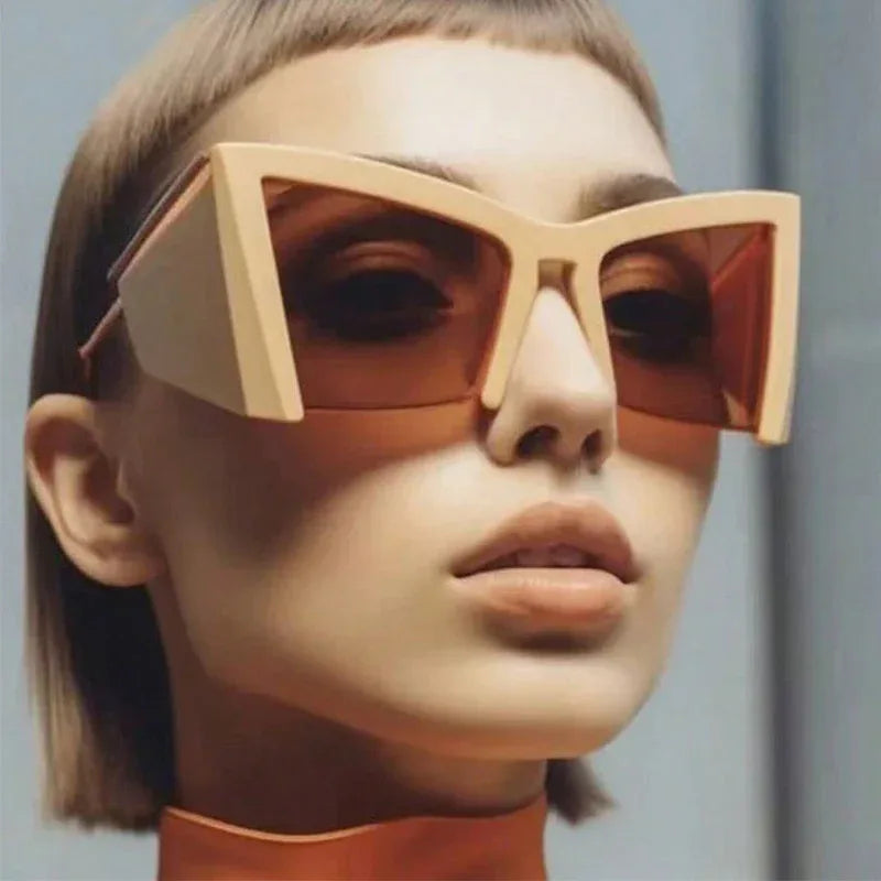 Y2g Half-frame Niche Sunglasses - Viexta