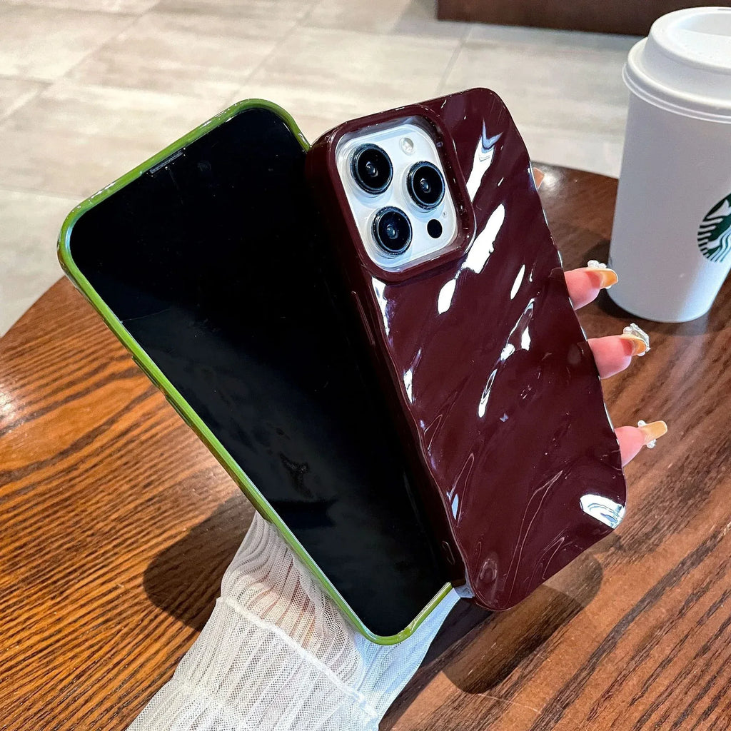 Three-dimensional Pleated iPhone Case - Viexta