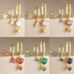 Trendy 3piece Suit Zircon Stud - Viexta