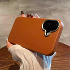 Plain Leather Pattern Soft Shell iPhone case - Viexta